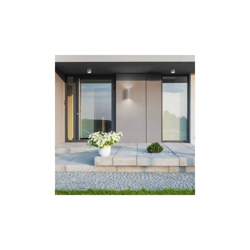 Netlighting Orion Outdoor Up Down Wall Lamp Black GU10 16W IP54 2