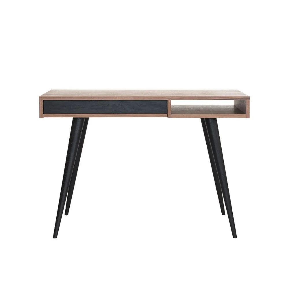 Case Celine Desk Walnut and Black 2
