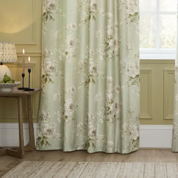 Sanderson Adele Pencil Pleat Curtains 4