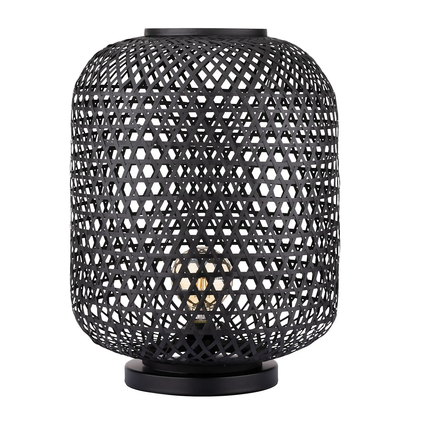 Reid Black Floor Lantern