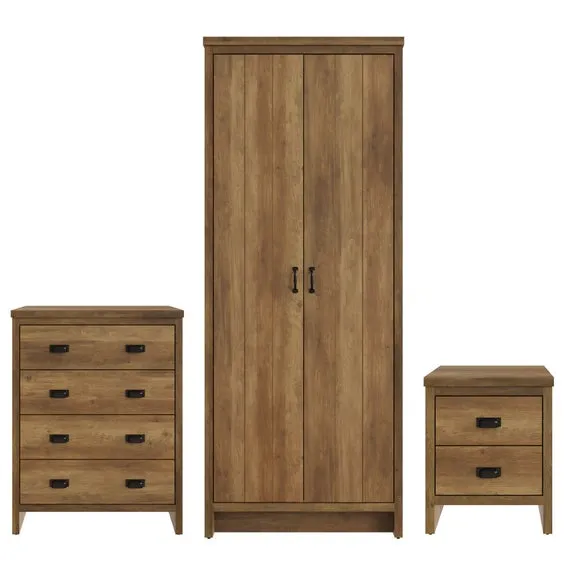 Boston 3 Piece Bedroom Furniture Set 5