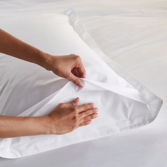 100% Egyptian Cotton 220 Thread Count Oxford Pillowcase 3