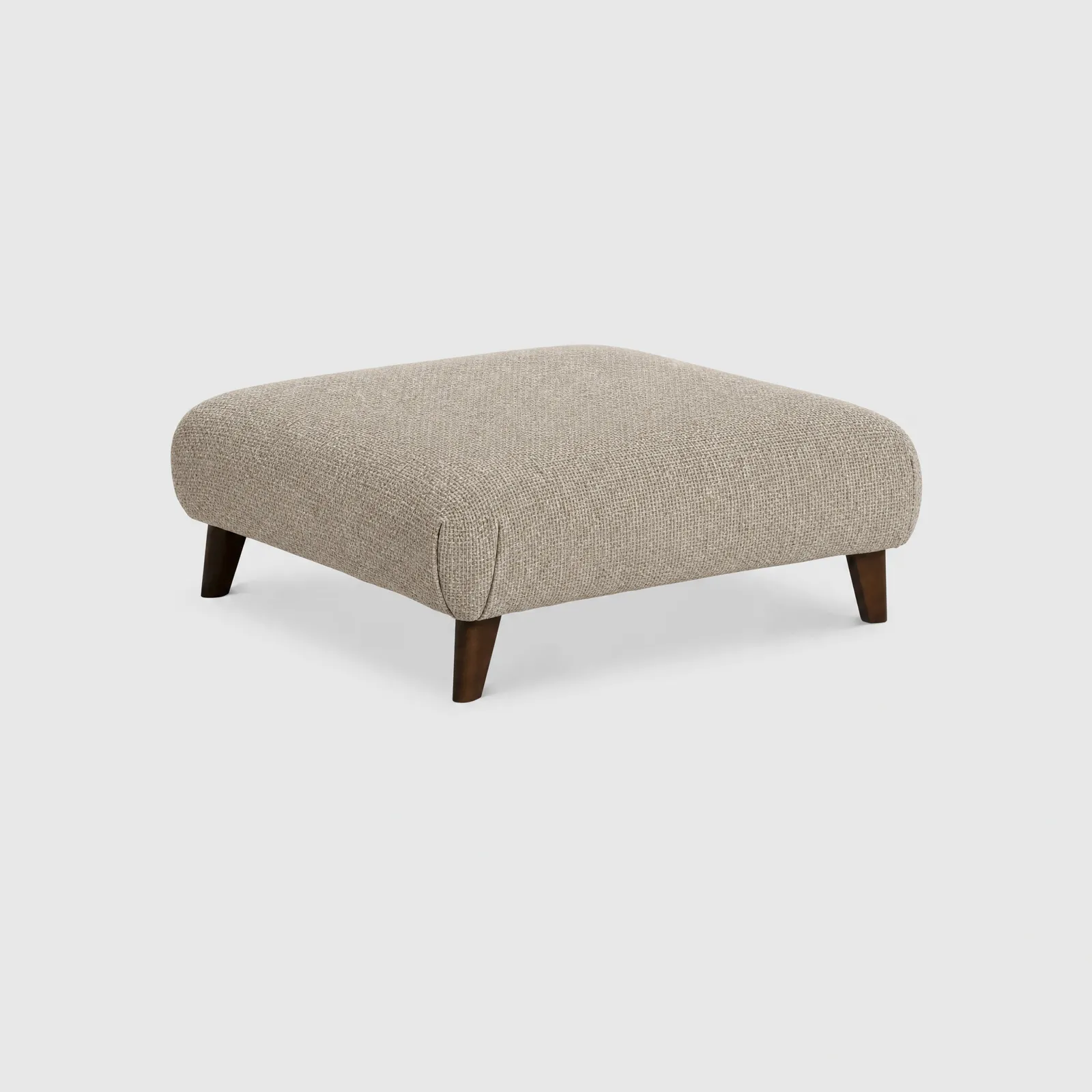 Benton Footstool 85X85Cm, Neutral | Barker & Stonehouse