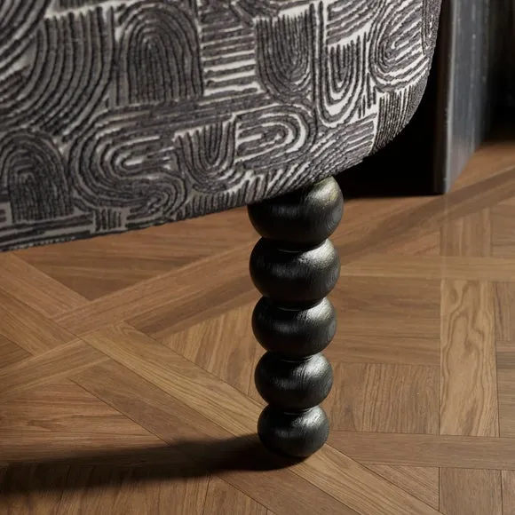Petit Swirl Print Occasional Armchair 5
