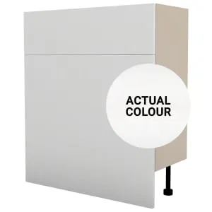Duarti By Calypso Cascade 700mm Floor Reaching Full Depth Toilet Unit - Matt White