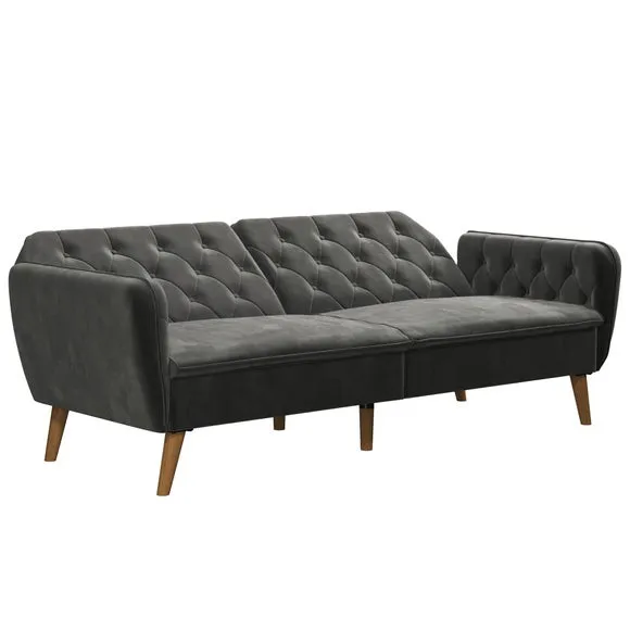 Tallulah Velvet Memory Foam Double Futon 5