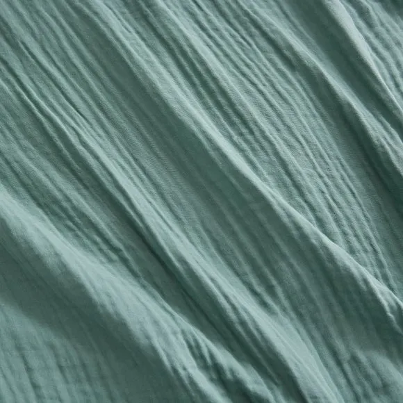 Cotton Muslin Duvet Cover and Pillowcase Set 4
