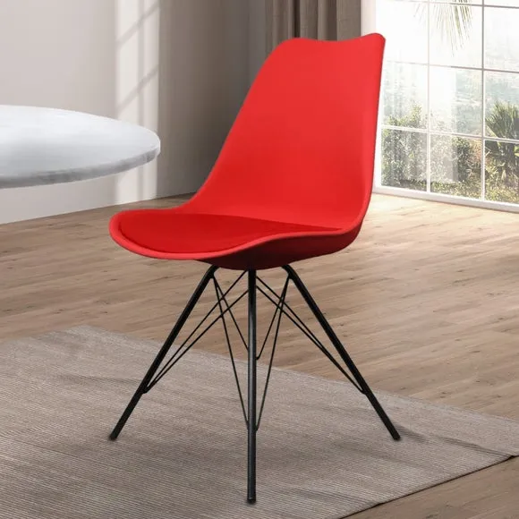 Fusion Living Soho Plastic Dining Chair 1