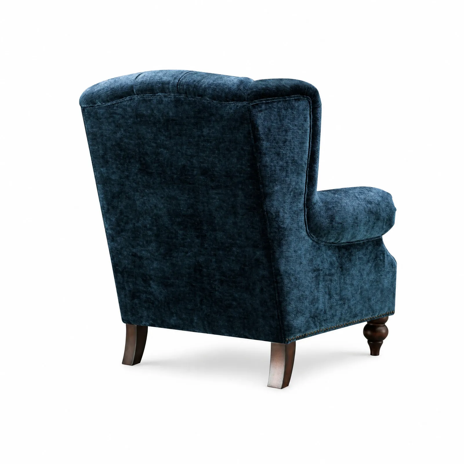 Ullswater Wing Armchair, Blue Fabric | Barker & Stonehouse 5