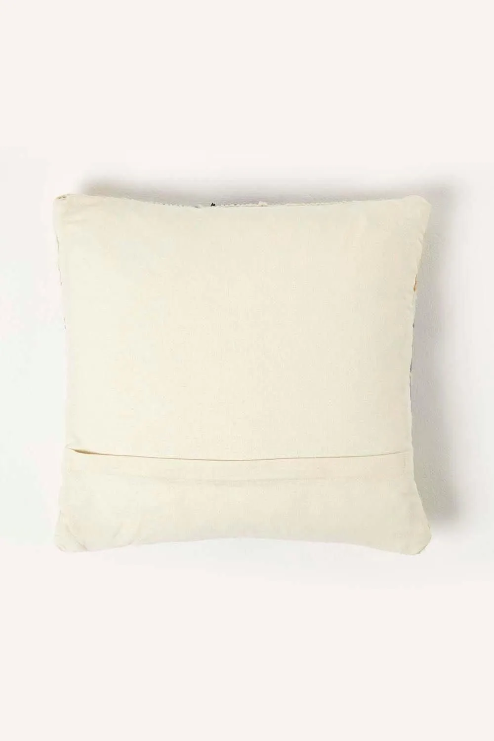Homescapes Handwoven Kilim Cushion with Feather Filling in Gold 2