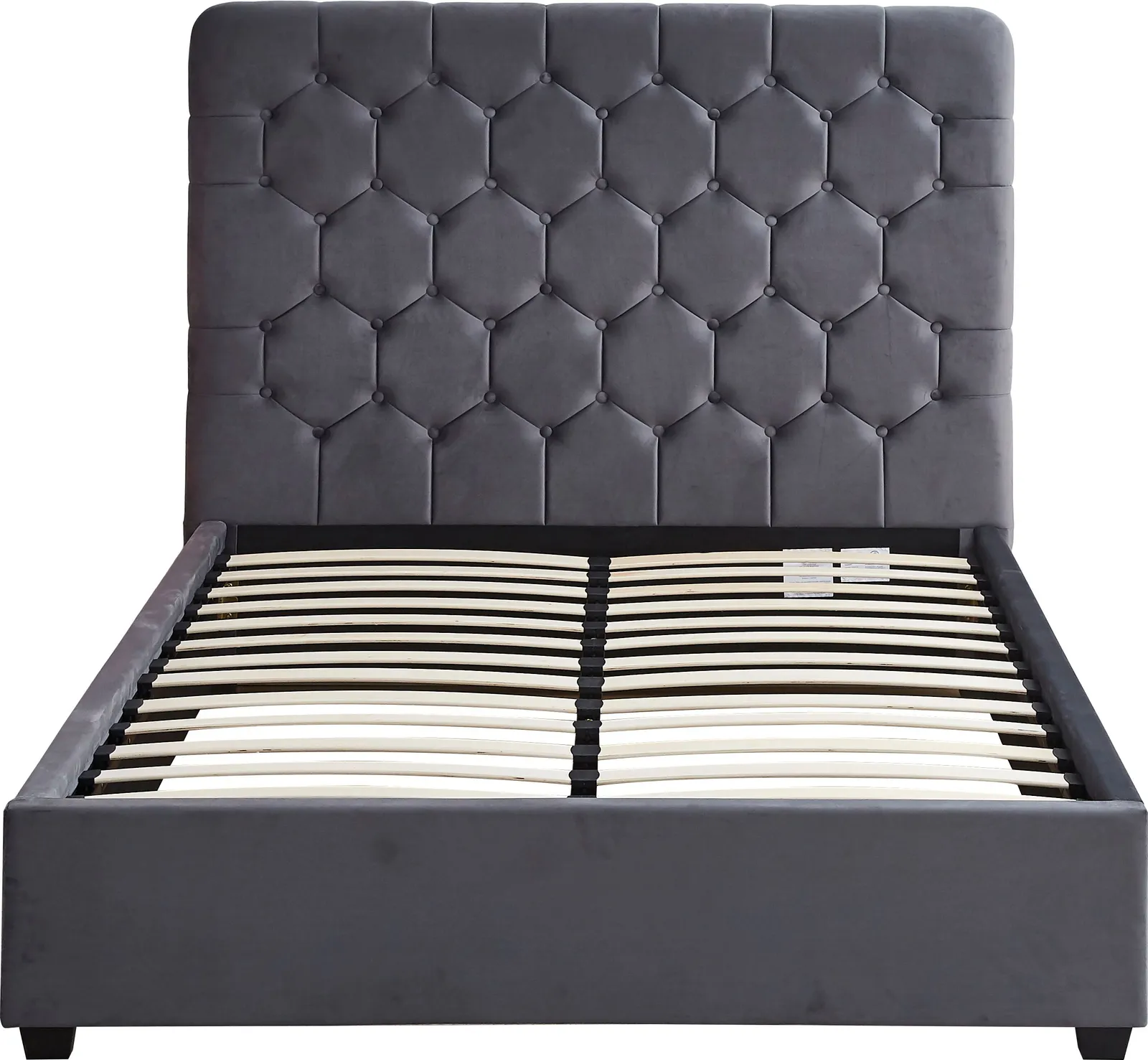 Seconique Madison 4'6" Bed (Double) in Grey 3