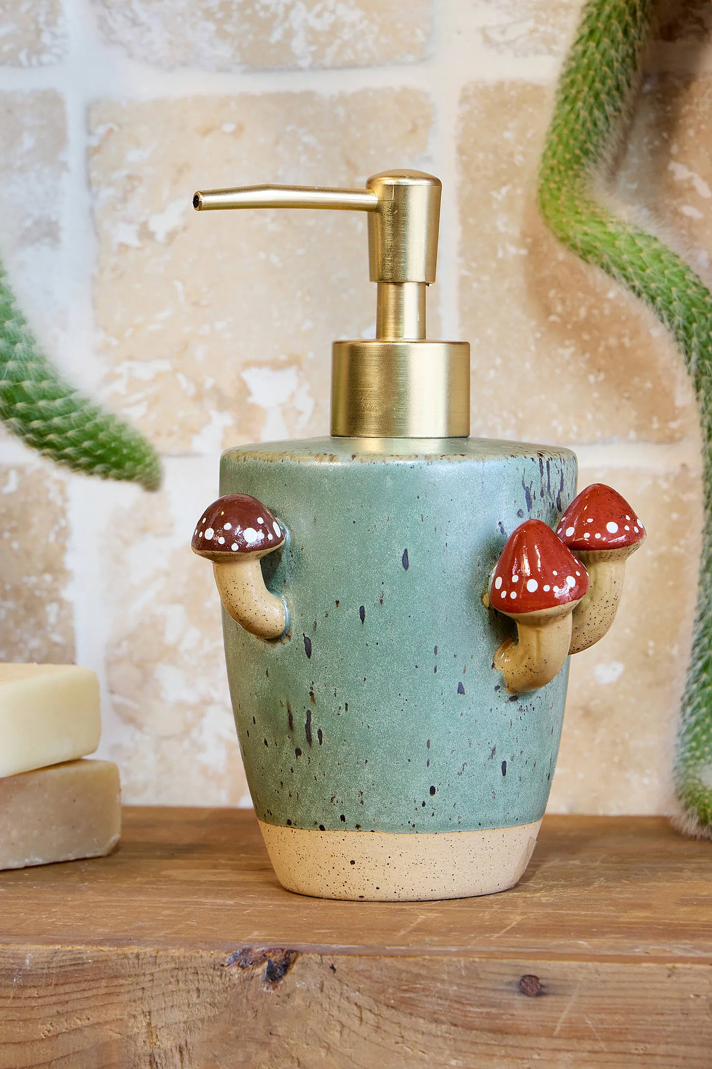 Sprouting Mushroom Soap Dispenser