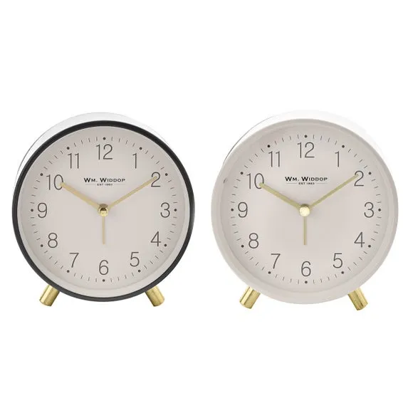 Hometime Light & Snooze Alarm Clock with Metal Feet 5