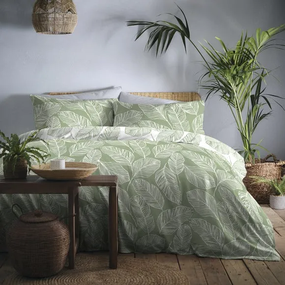 Fusion Matteo Reversible Duvet Cover and Pillowcase Set 1