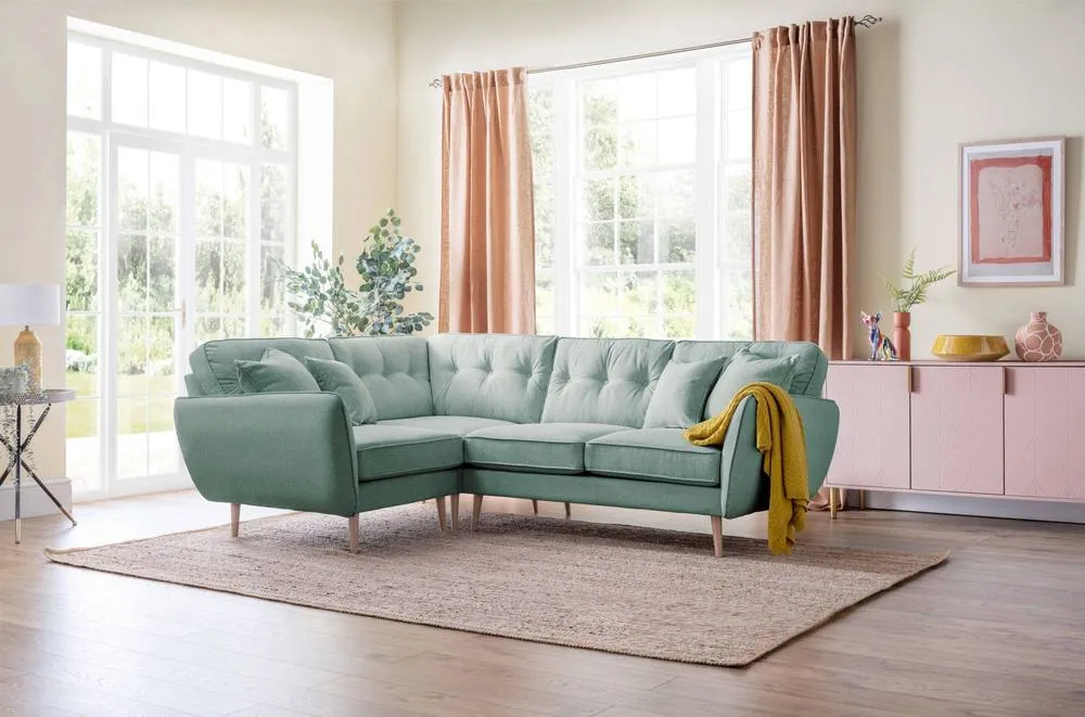The Great Sofa Company Ailis 1 Corner 2 Faro Aqua