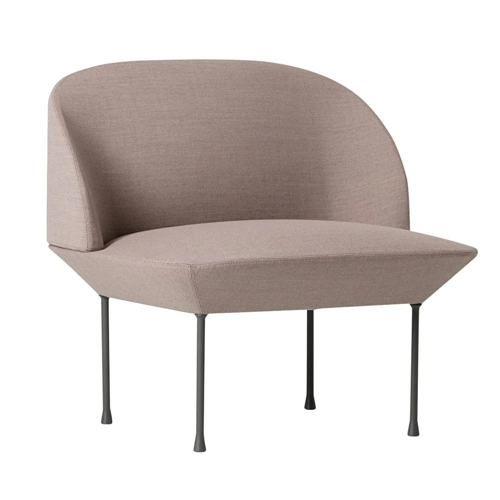 Muuto Oslo Lounge Chair Fiord 551 Pink 2