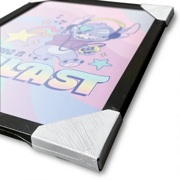 Stitch Having A Blast Framed Print 2
