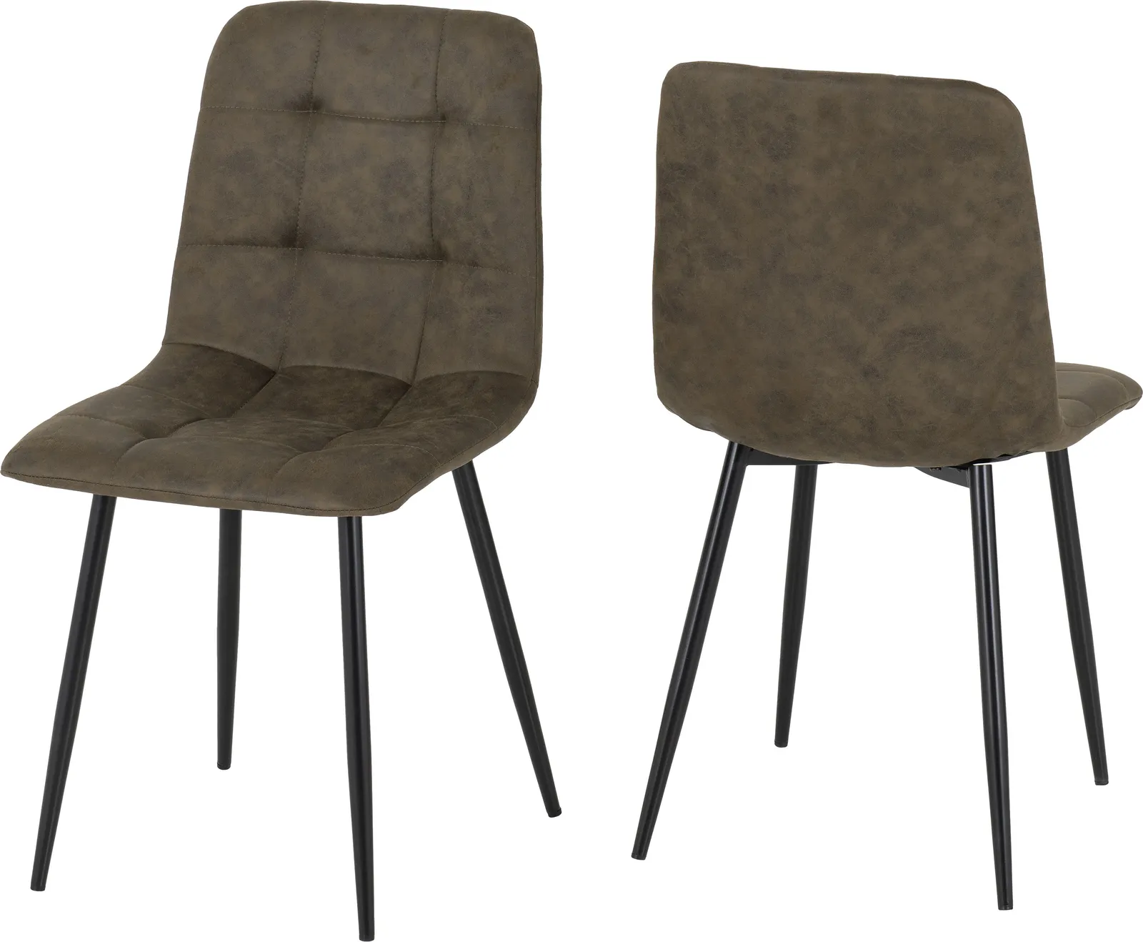 Seconique Fenton Dining Set (6 Chairs) in Olive 6