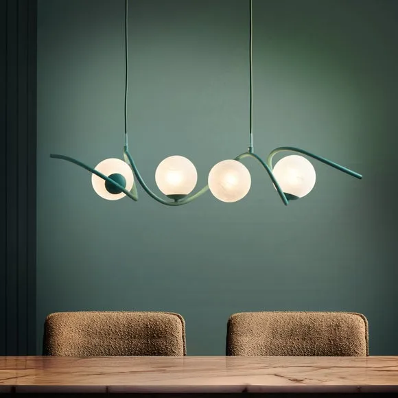 Wonder 4 Light Adjustable Diner Ceiling Light 2