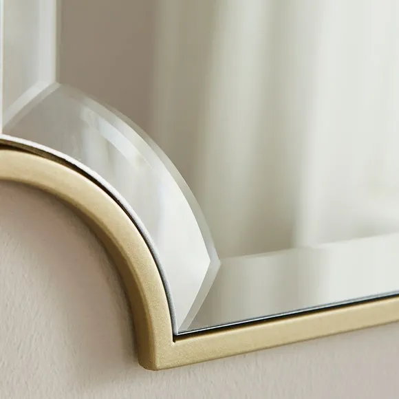 Safi Arched Bevelled Edge Wall Mirror 2