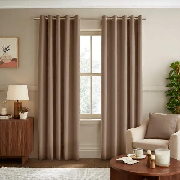 Luxe Velour Eyelet Curtains (Blackout Available) 2