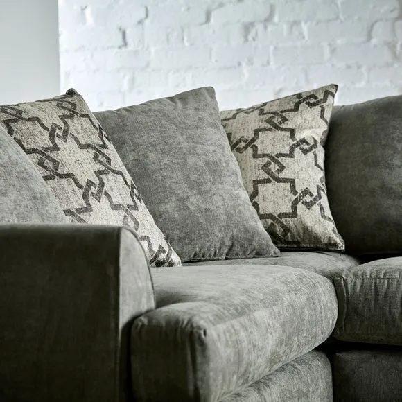 Washington Brushed Chenille Corner Sofa 3