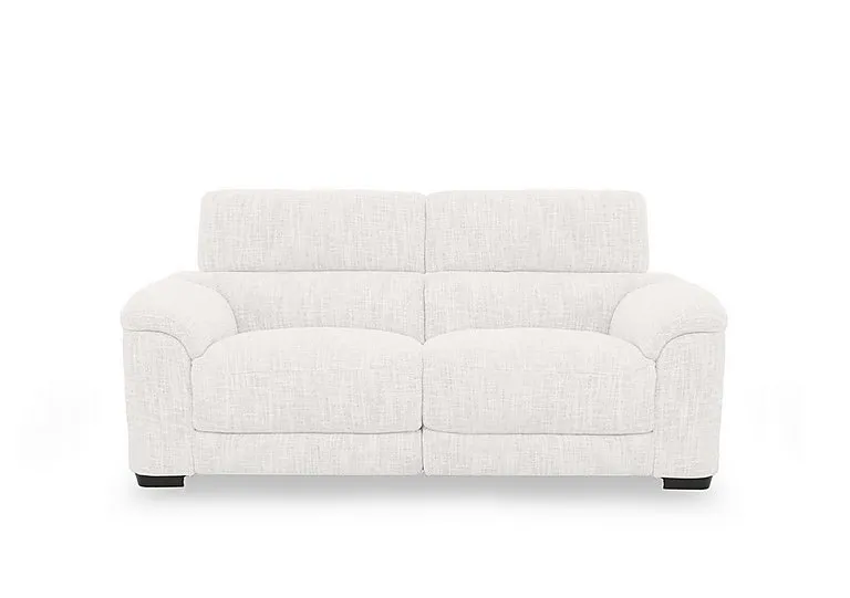 Nova Fabric 2 Seater Power Recliner Sofa with Power Headrests - Frost