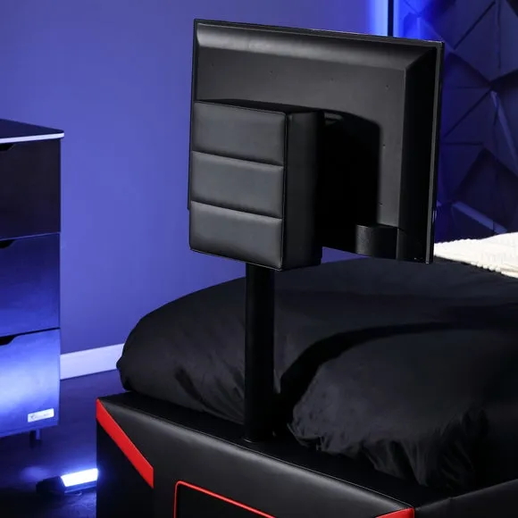 X Rocker Cerberus Twist TV Single Gaming Bed Frame 3