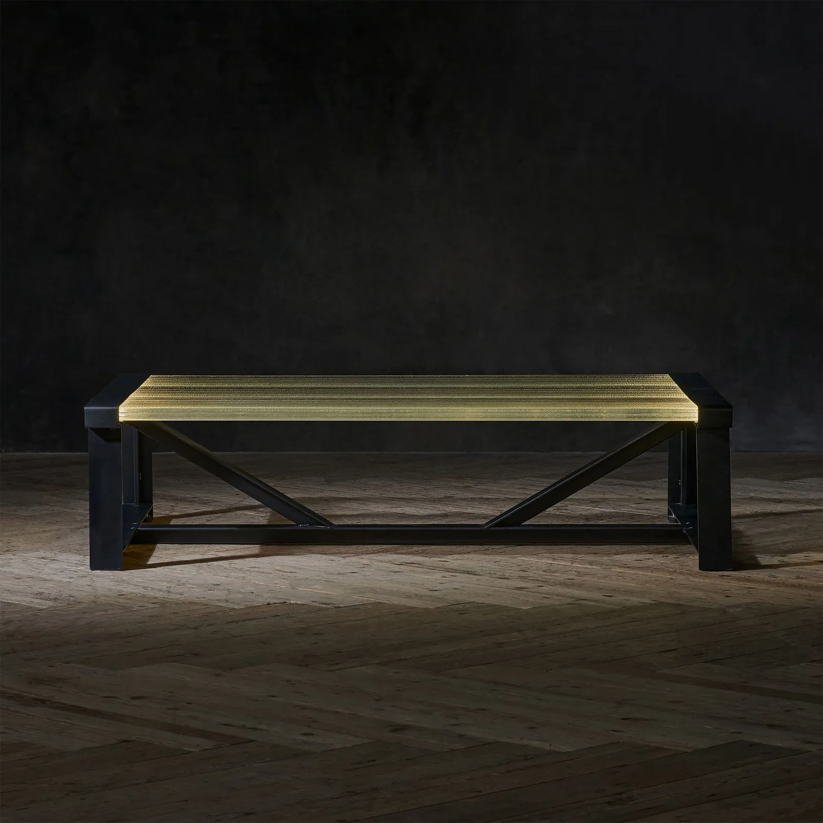 Timothy Oulton Iceberg Coffee Table 155X100Cm, Neutral Glass | Barker & Stonehouse 3