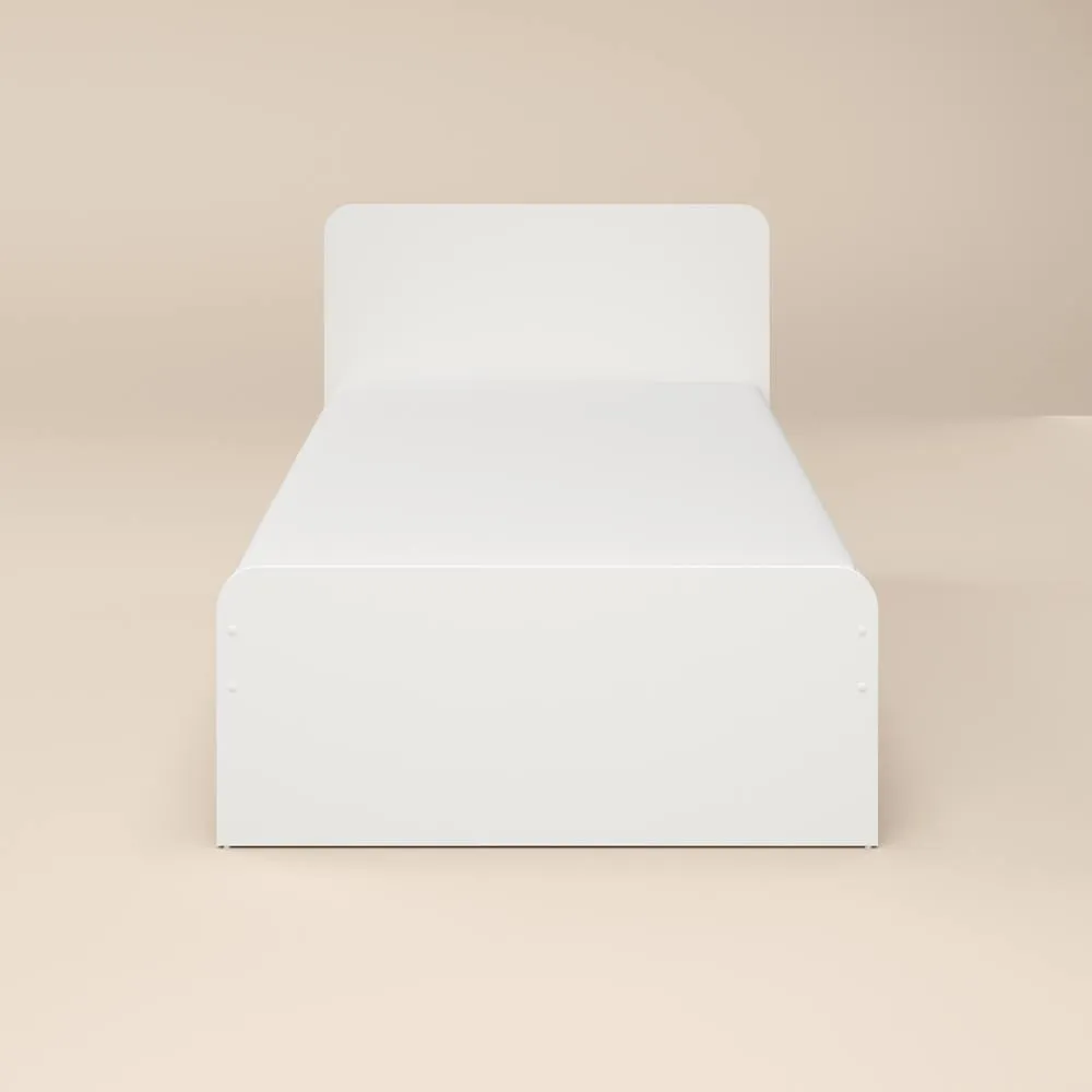 Flair Wizard Single Bed Frame in White 4