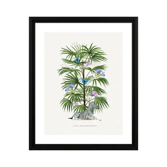 The Art Group Zebra Palm Framed Print 2