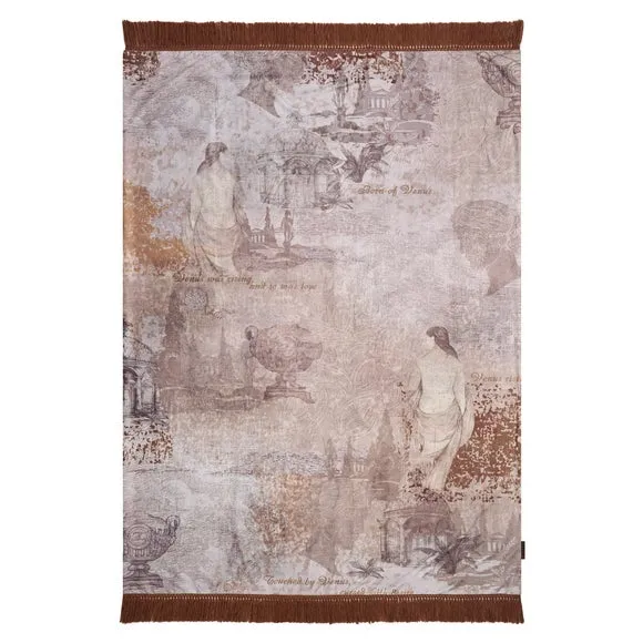 Laurence Llewelyn-Bowen Venus Primavera Velvet Throw Blanket 130cm x 180cm 2
