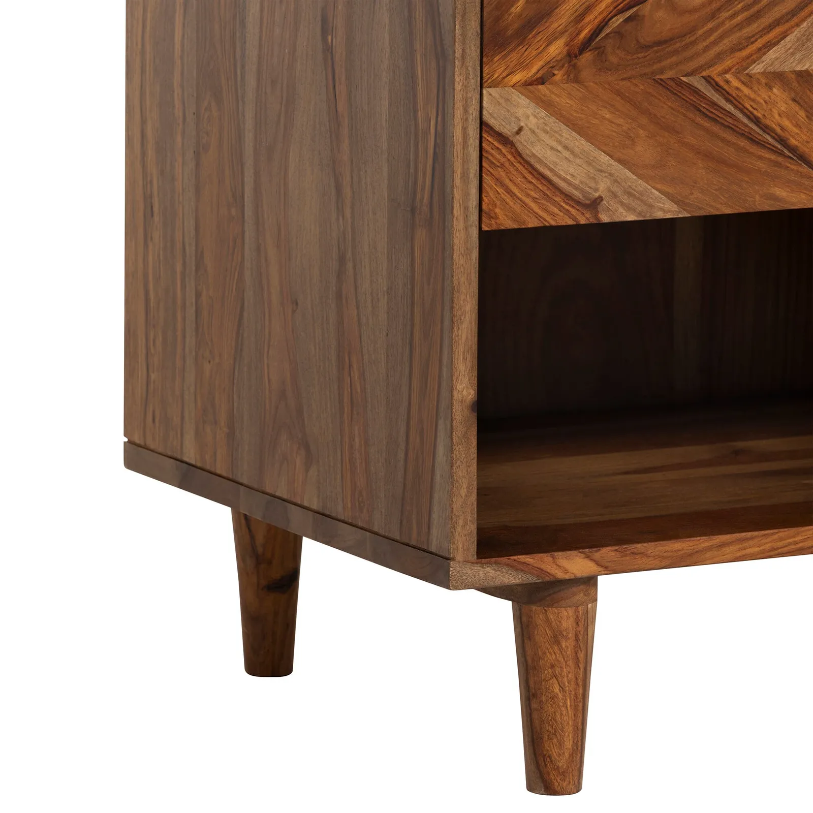 Vida Bedside Table, Neutral Wood | Barker & Stonehouse 4