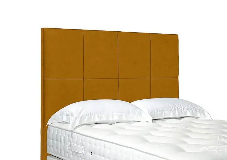 Artisan Collection Titan High Floor Standing Headboard - Single - Plush Corn