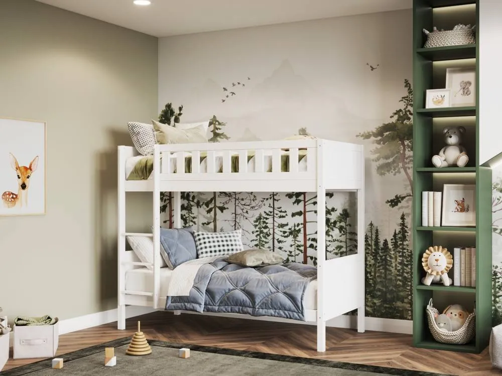 Flair Bea Shorty Bunk Bed in White 2