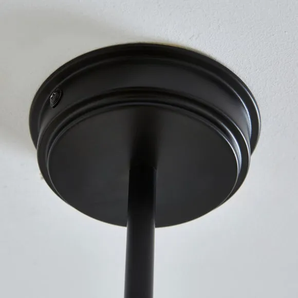 Charleston 4 Light Diner Ceiling Light 4
