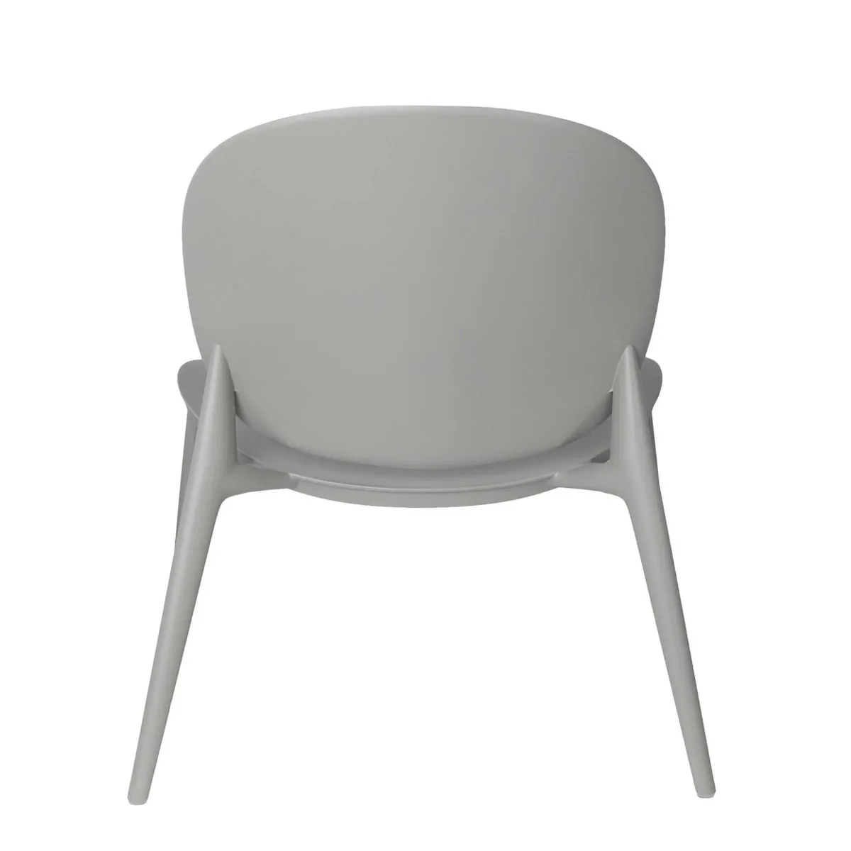 Kartell Be Bop Lounge Chair, Grey Plastic | Barker & Stonehouse 5
