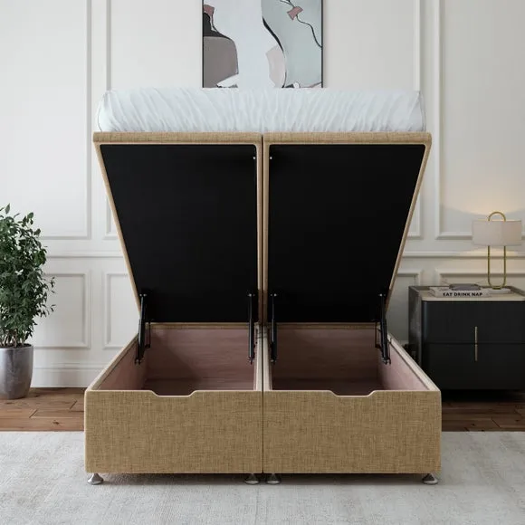 Woven Fabric End of Bed Ottoman Base 4