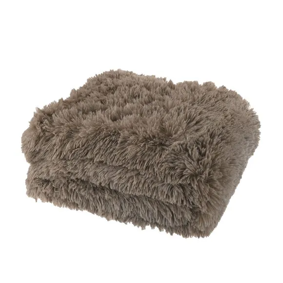 Catherine Lansfield Cuddly Deep Pile Throw Blanket 4