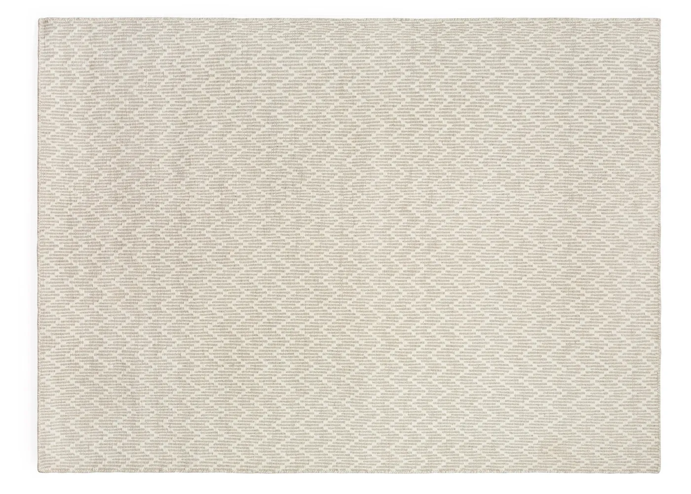 Linie Design Shimla Rug White and Steel 200 x 300cm