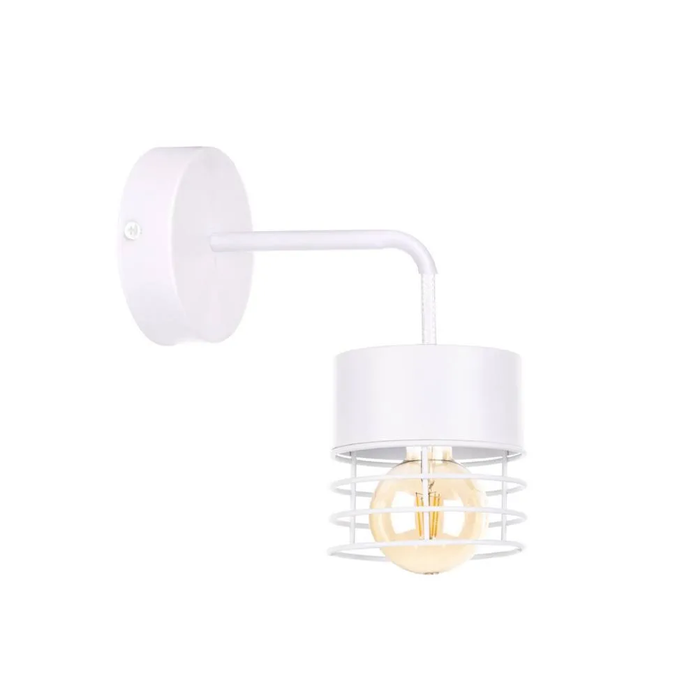 Netlighting Atollo Wall Lamp White 12cm 1x E27