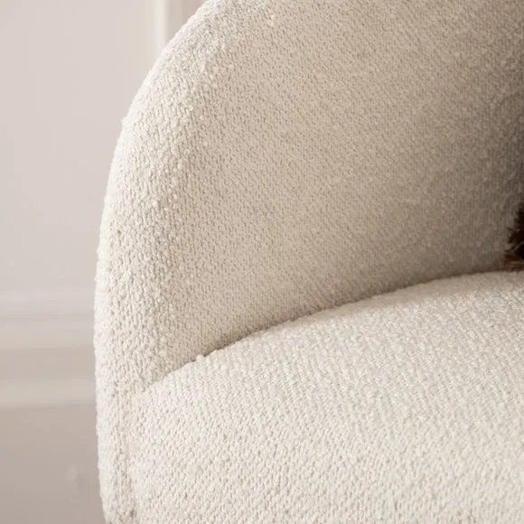 Blaine Boucle Tub Chair 4
