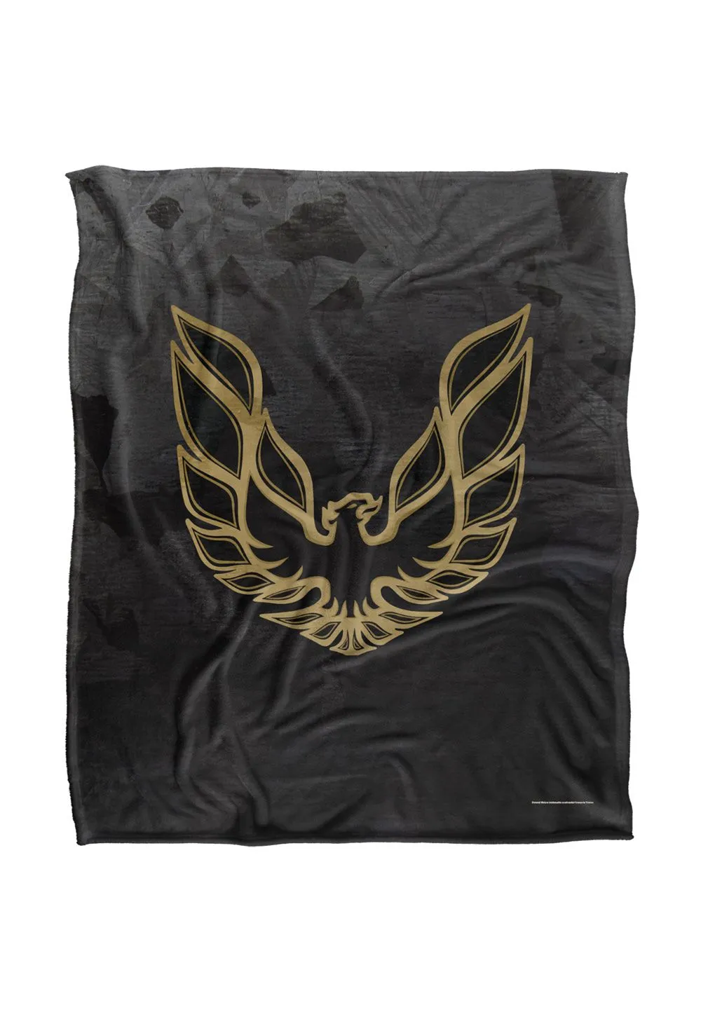 General Motors Pontiac Galvanized Firebird Silky Touch Super Soft Throw Blanket 152 X 127 cm in White