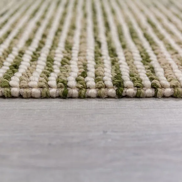 Nico Wool Woven Stripe Rug 4