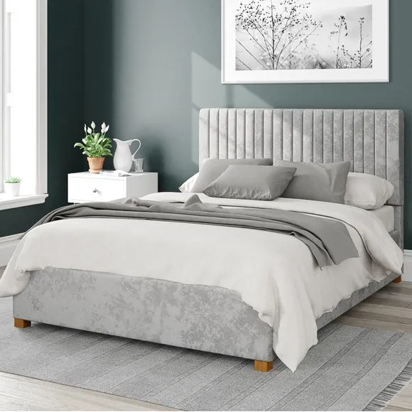Grant Mirazzi Velvet Ottoman Bed Frame 1