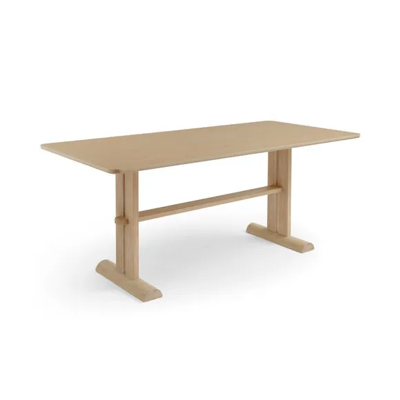 Axton 6 Seater Trestle Dining Table 4
