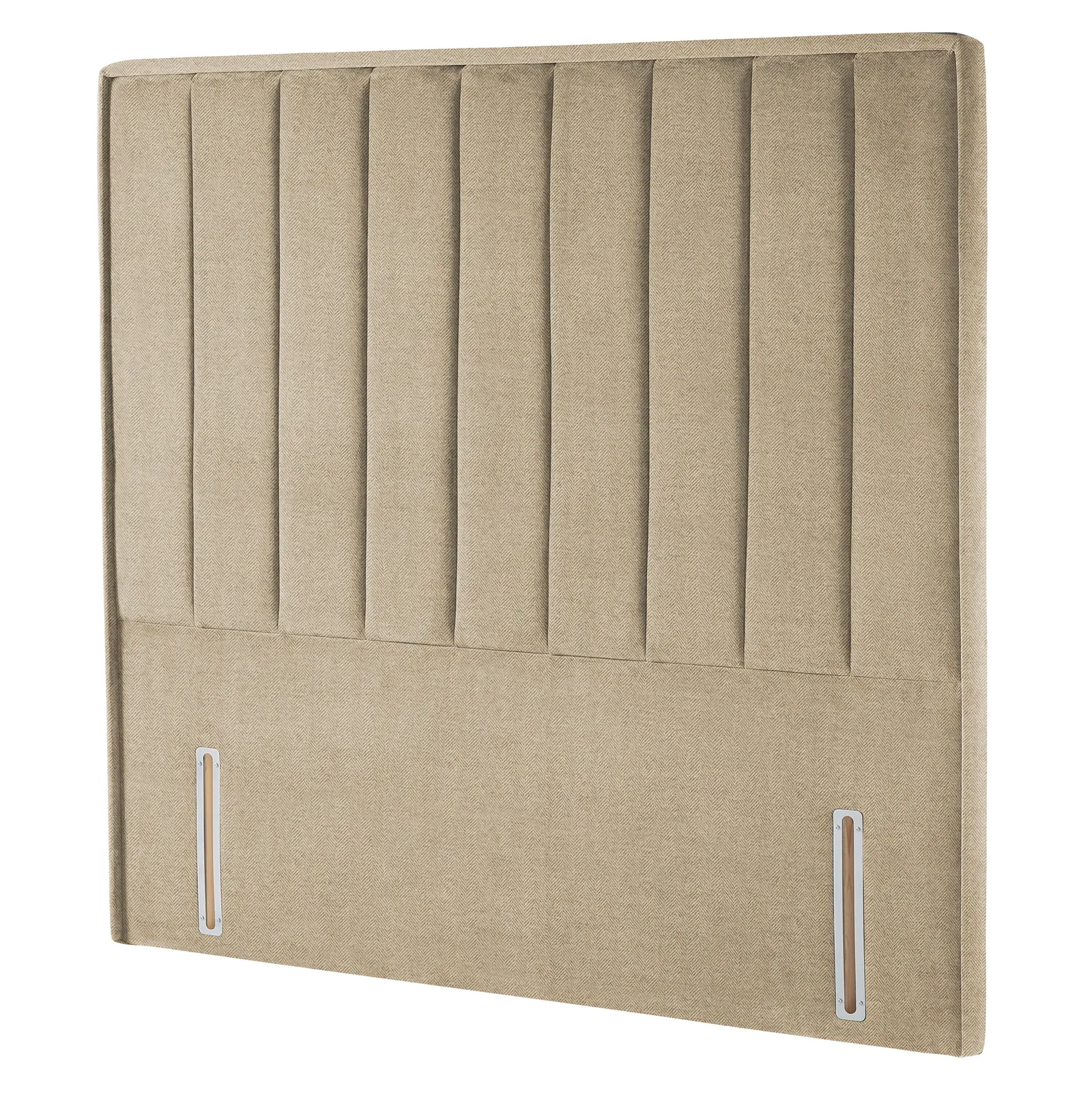 Premium Austen Headboard, Small Double - Herringbone Cotton