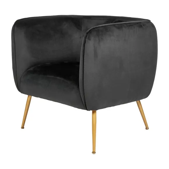 Pacific Lucca Velvet Tub Chair 5