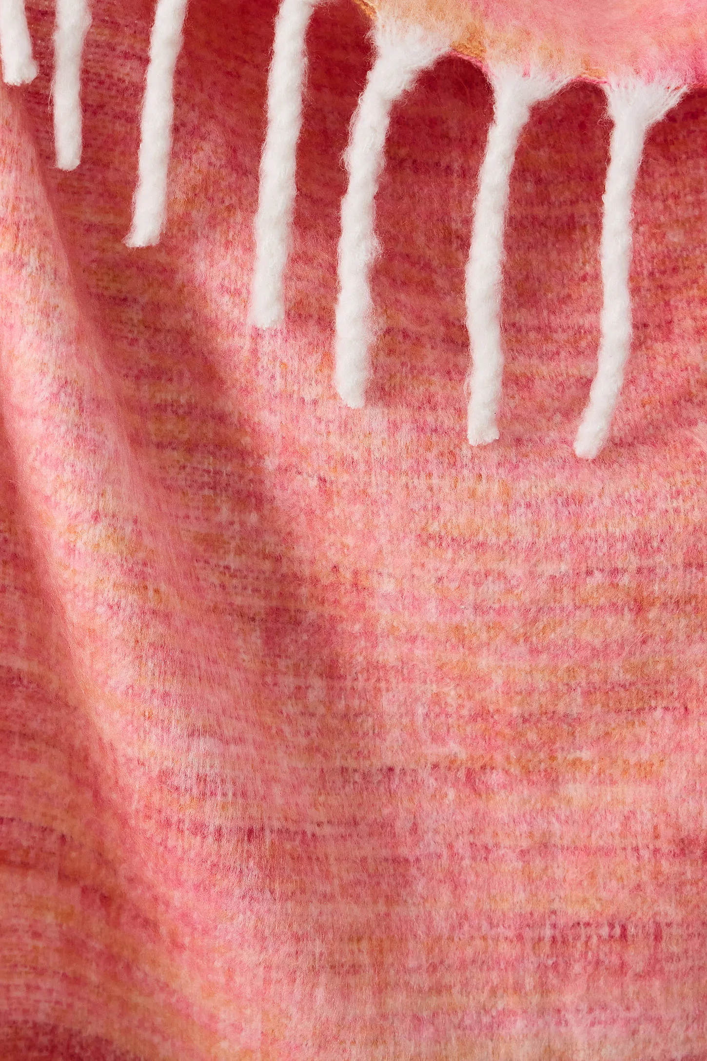 Sunset Space-Dye Throw - Pink 2