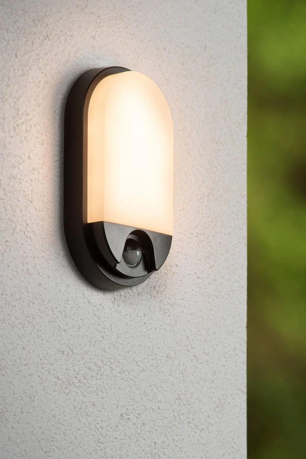 Netlighting Lucide HUPS IR PIR Wall light Outdoor LED 1x10W 3000K IP54 Black 2